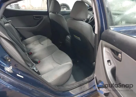 2013 Hyundai Elantra Gls/Limited from USA, damaged, VIN KMHDH4AEXDU577348